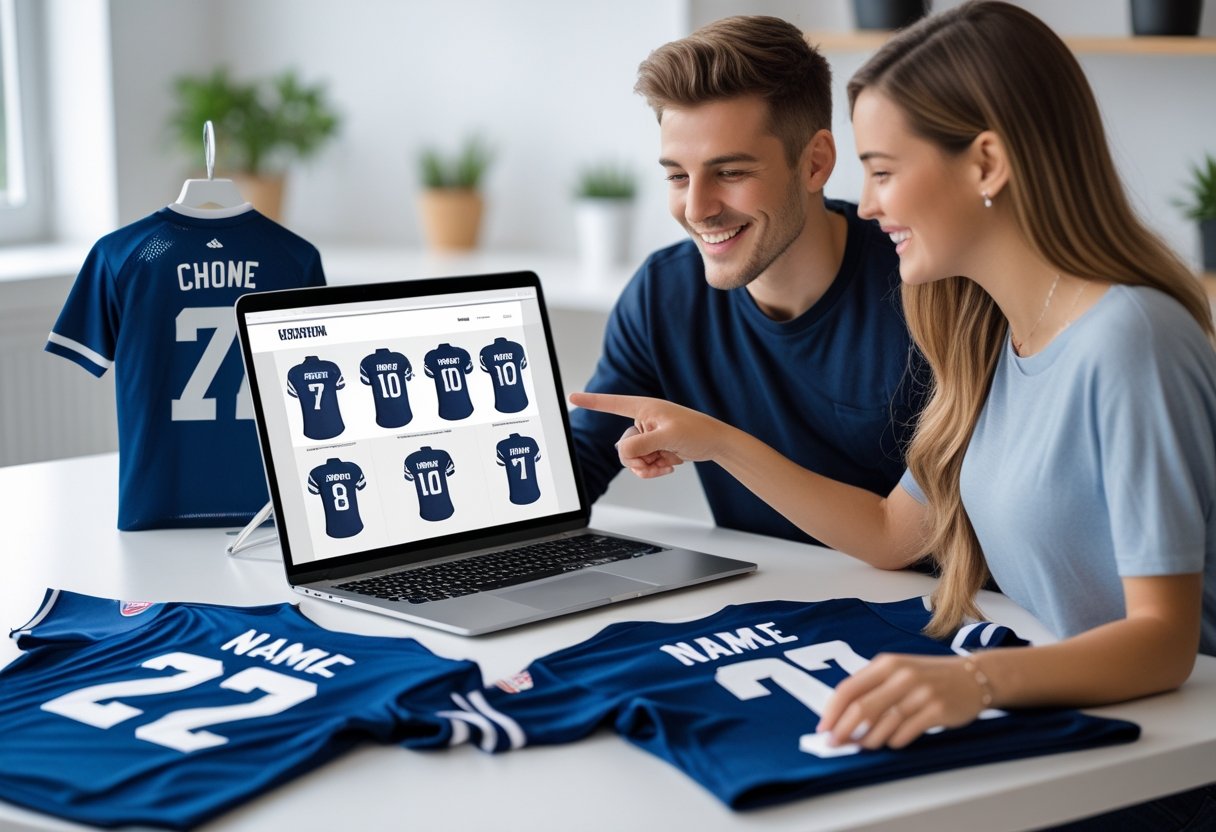 Sådan finder du de bedste fodboldtrøjer med navn online